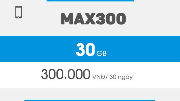 Hướng dẫn đăng ký Gói MAX300 Vinaphone